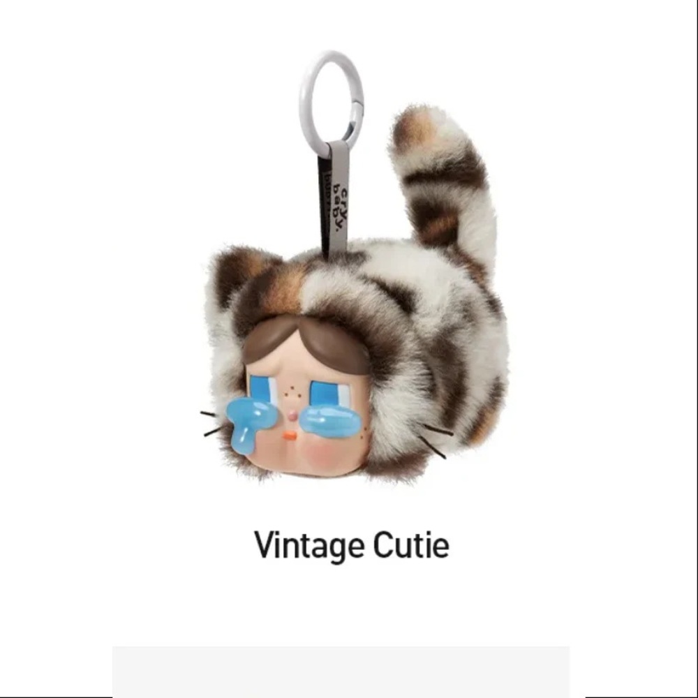 NIB Pop Mart Wild But Cutie Vintage Cutie Cry Baby